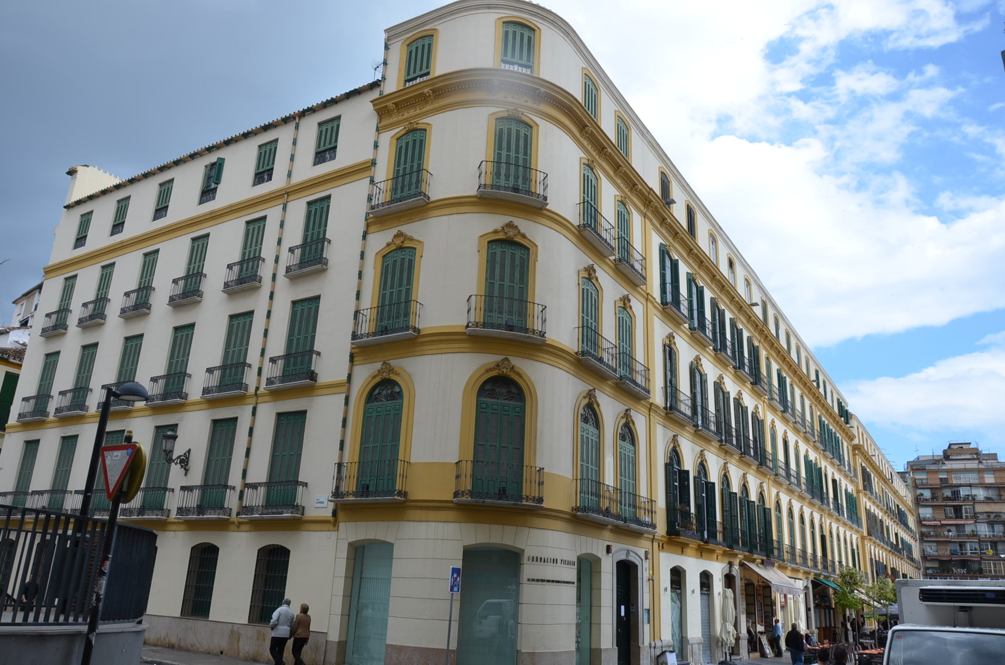 ピカソの生家、というか育ったマンション