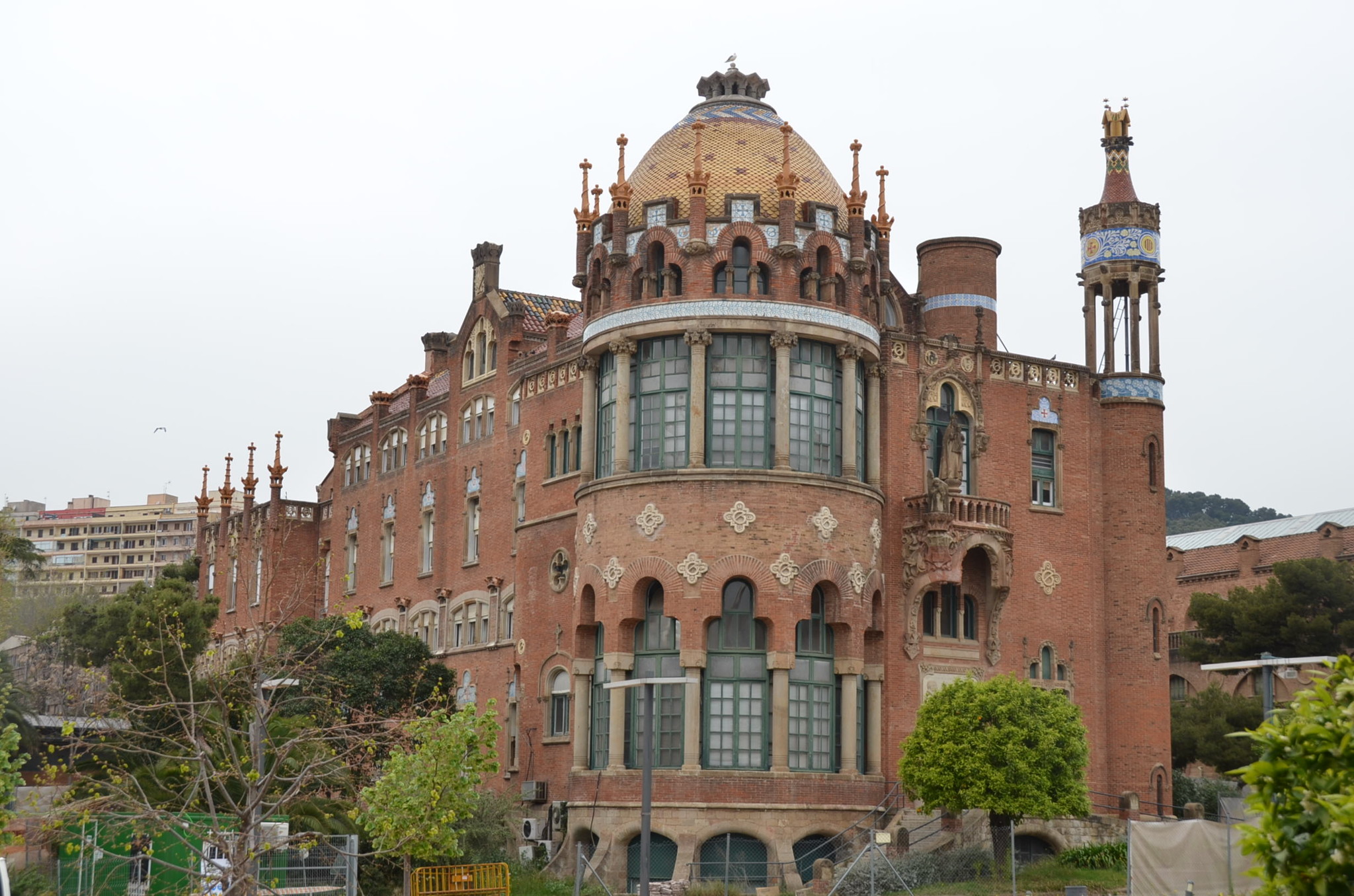 サンパウ病院、細かい造形がすごい