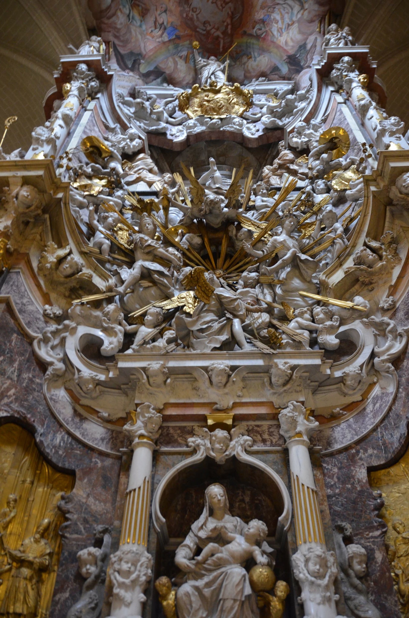 トレド大聖堂の彫刻