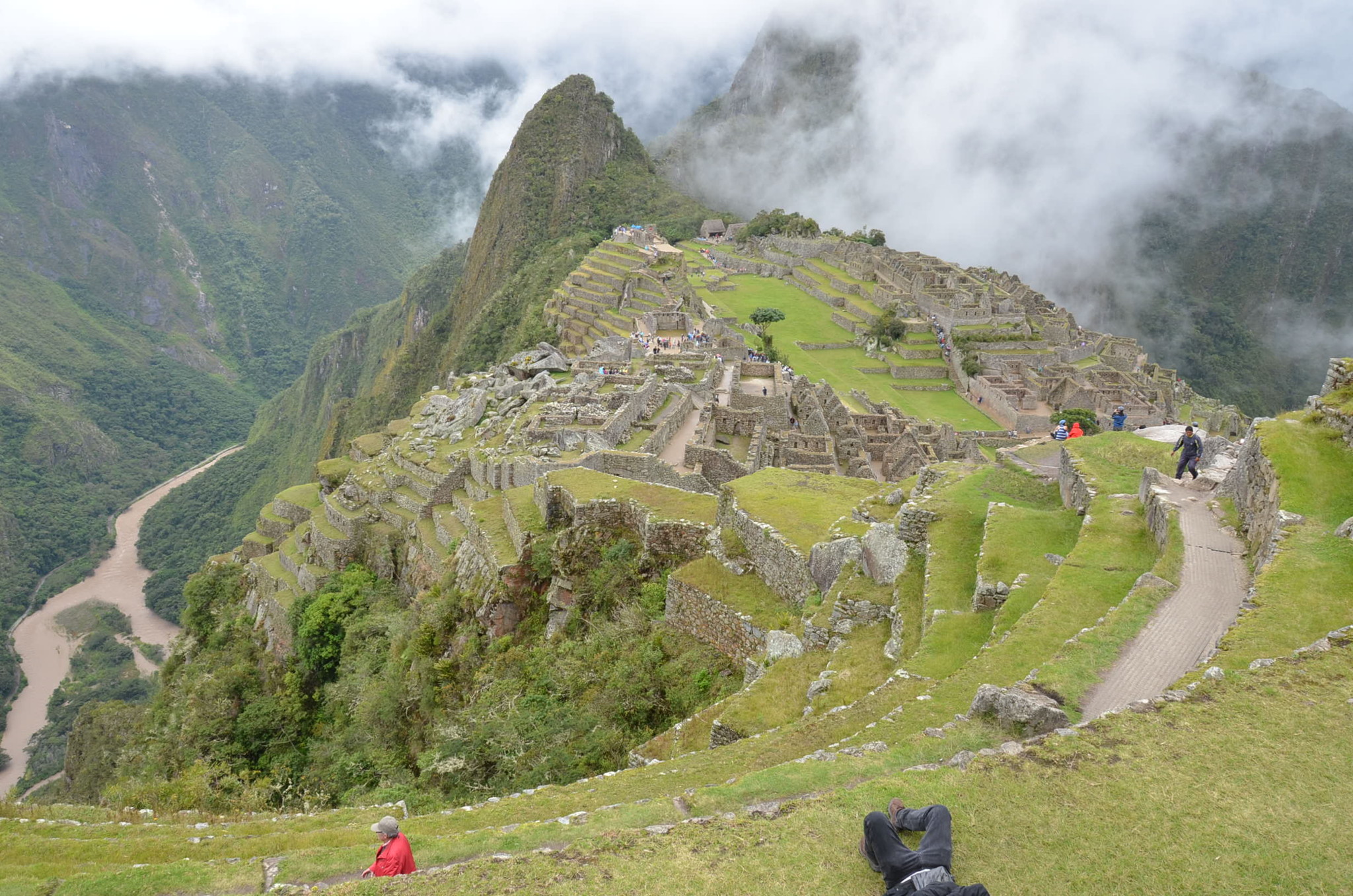 見張小屋の近くから一望できてすごく気持ちがいい