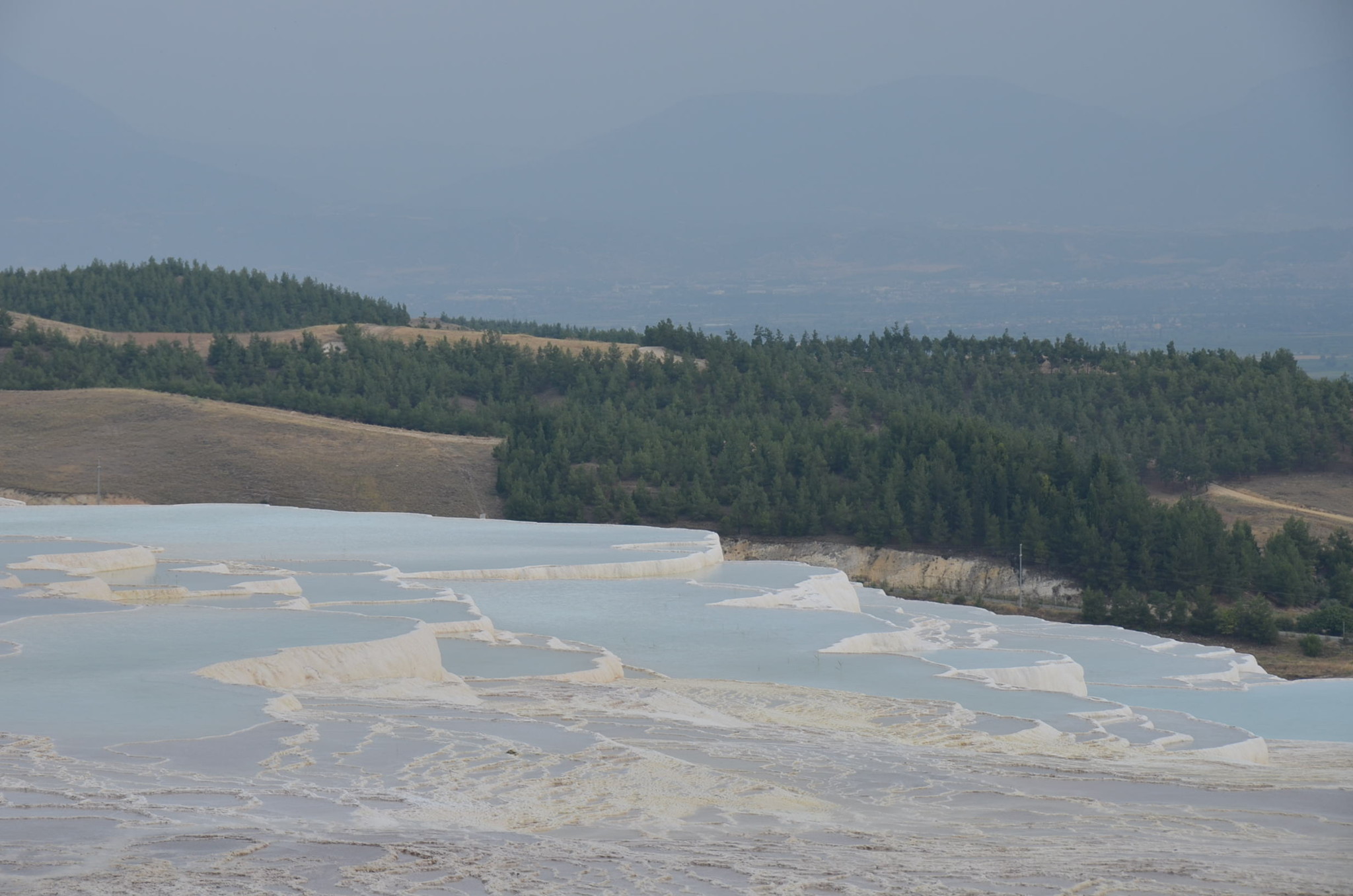 パムッカレ石灰棚、ここは人が入れないところ