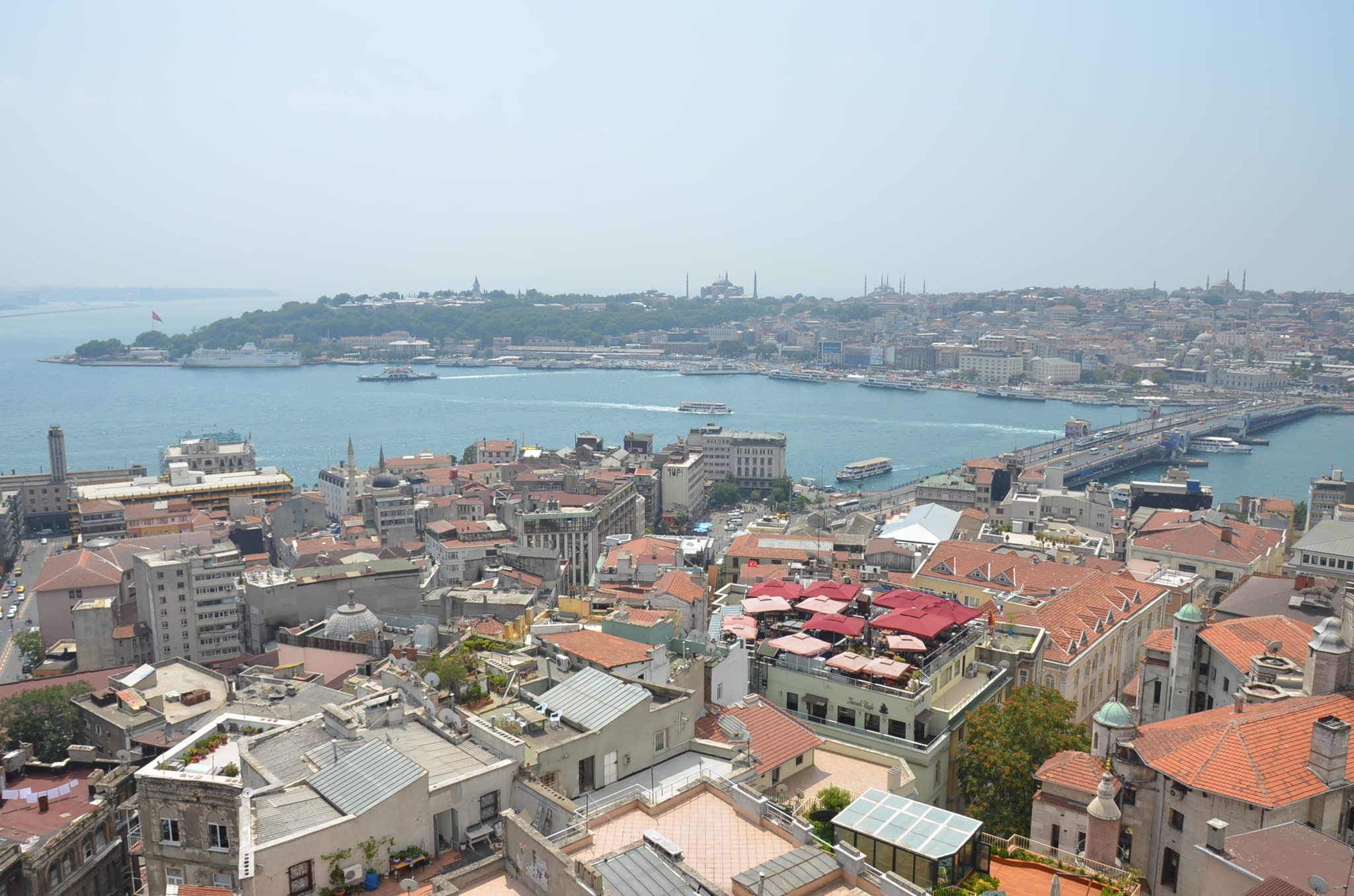 ガラタ搭からブルーモスク