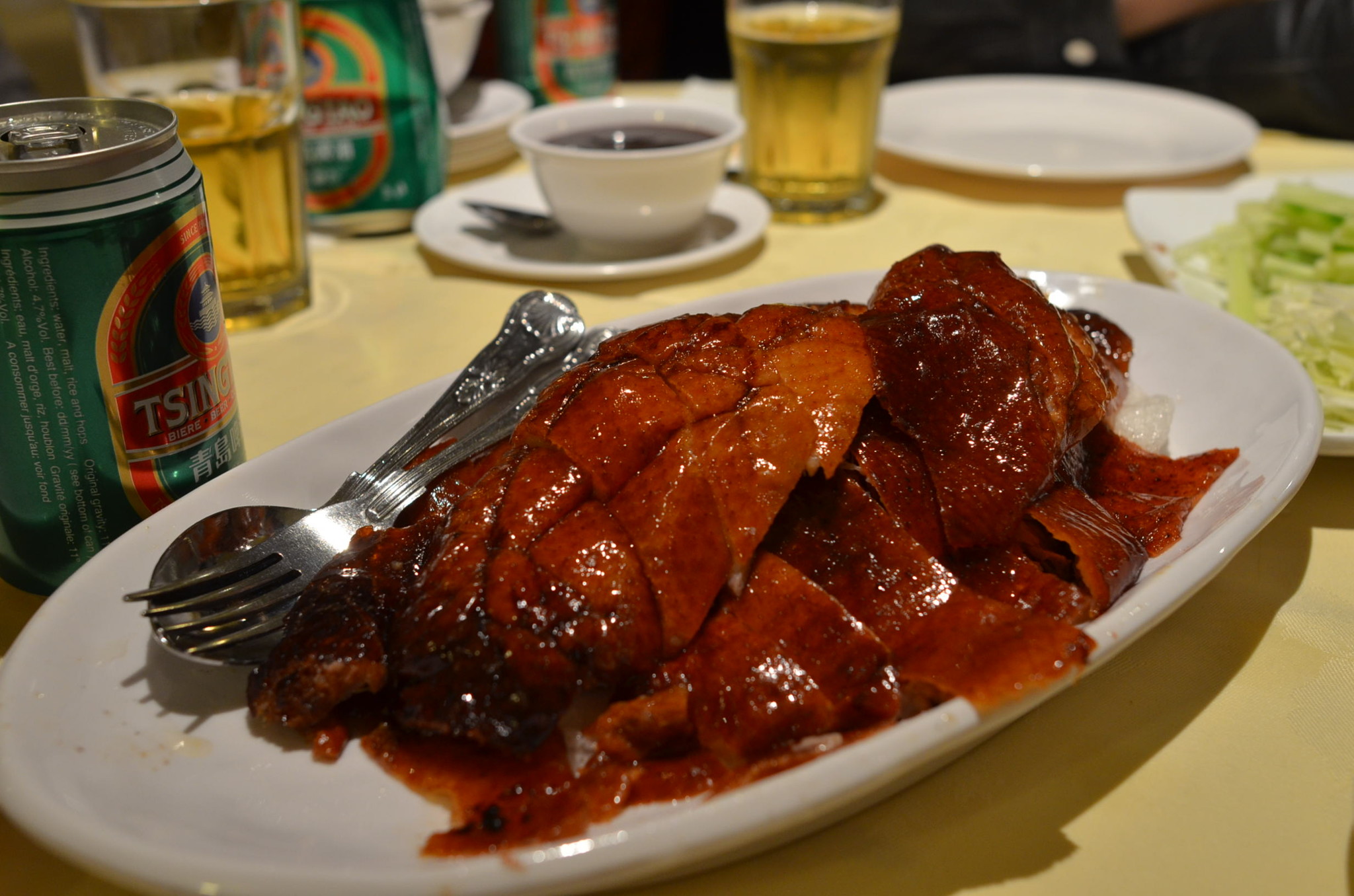 渡辺さんが世界で一番美味しいと太鼓判を押す北京ダック