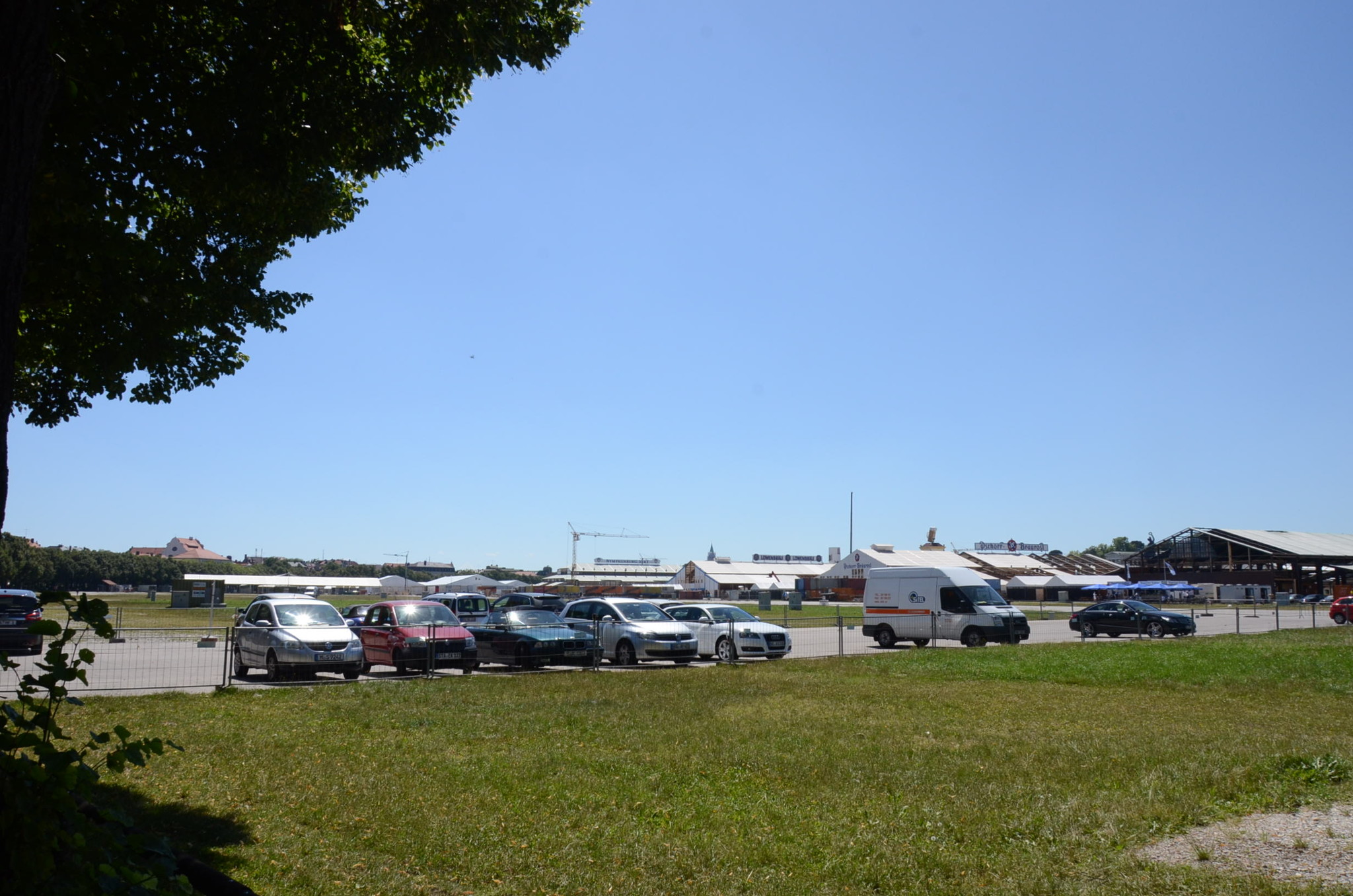 オクトーバーフェストの会場