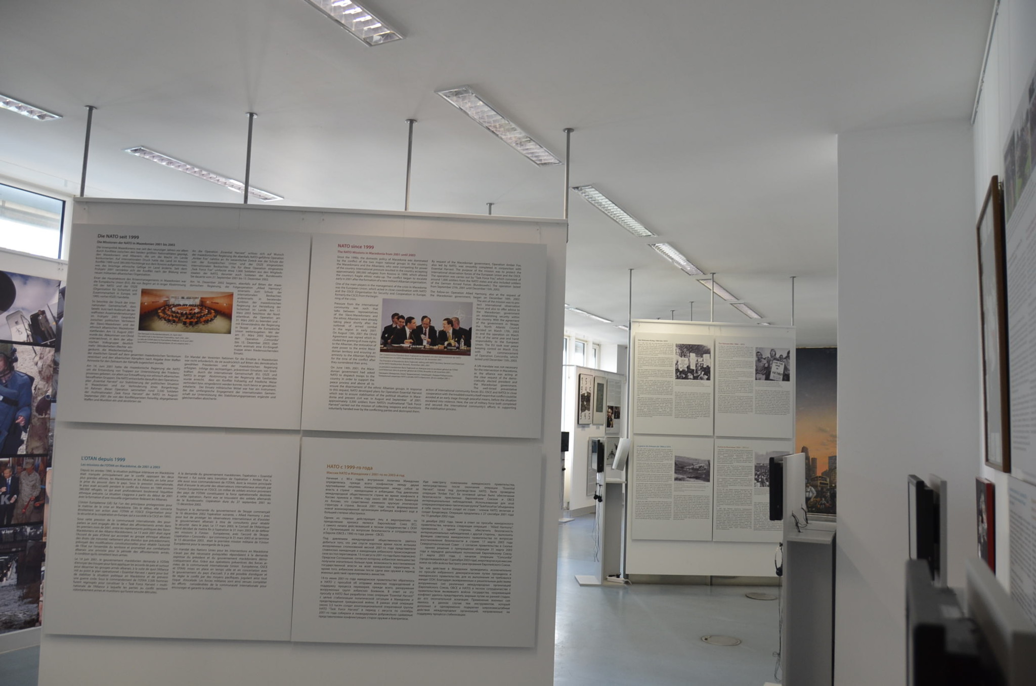 壁博物館、膨大なパネル