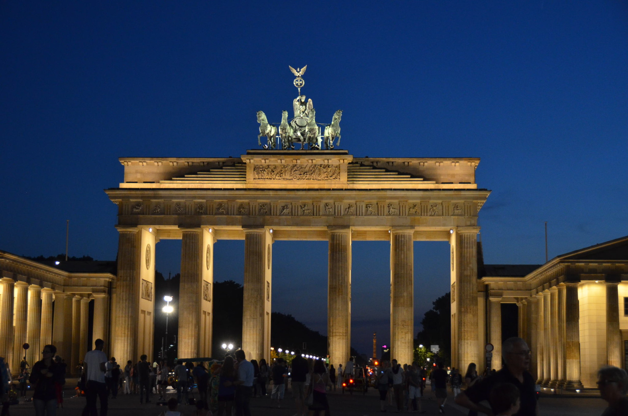 統一ドイツの象徴、ブランデンブルグ門