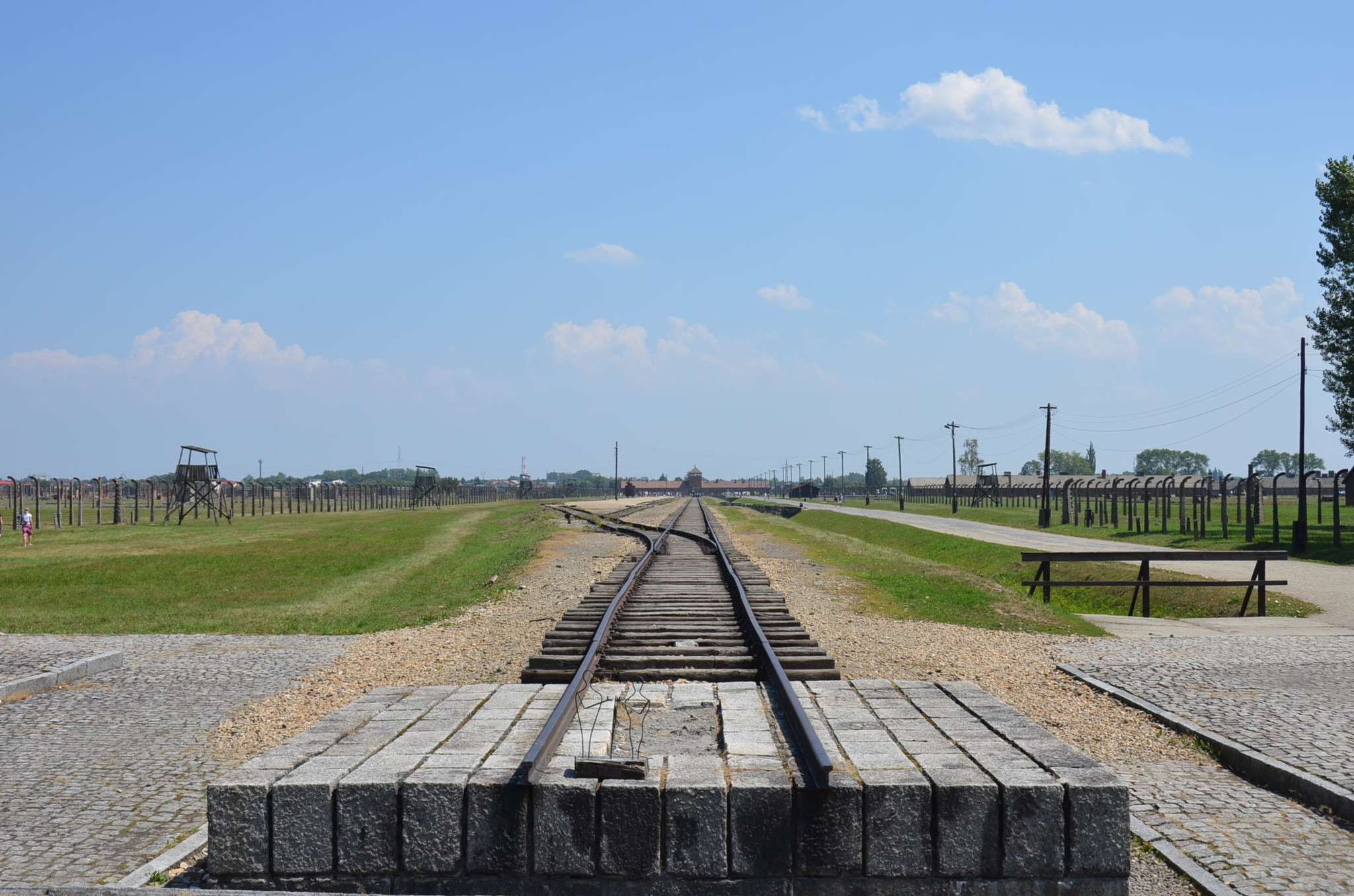 アウシュヴィッツ第二収容所は非常に広大