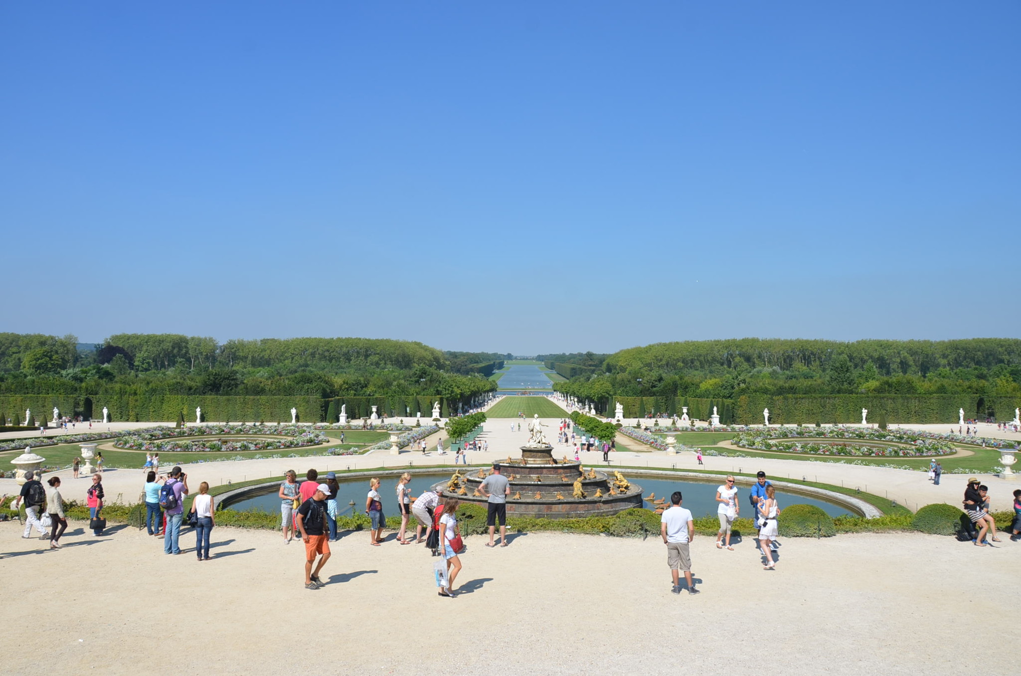 あまりにも広大なヴェルサイユ宮殿