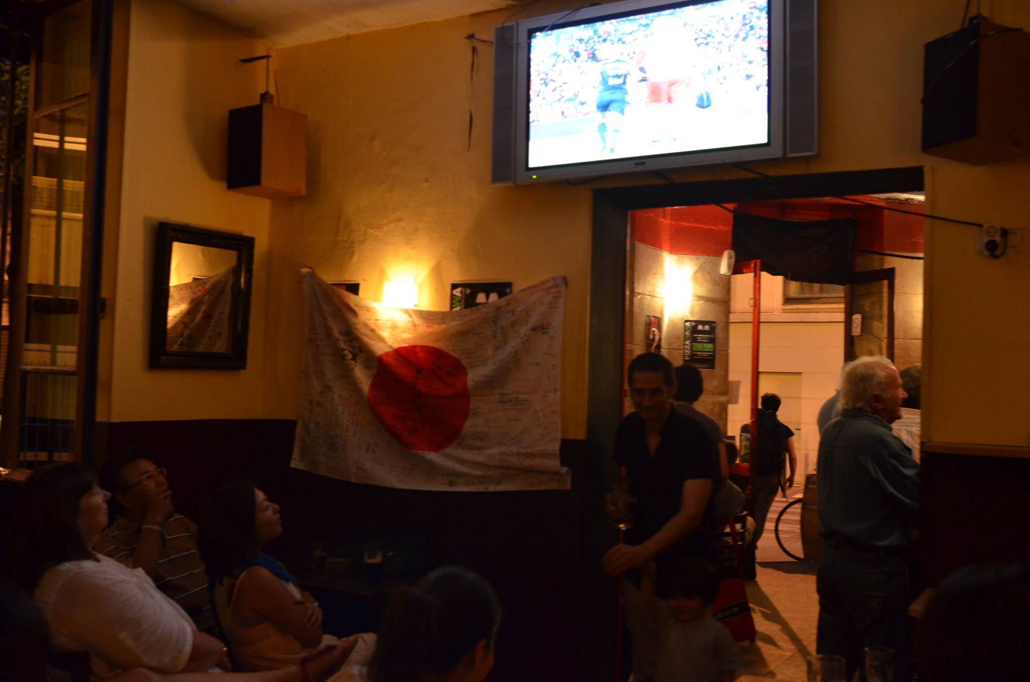 五輪サッカー女子決勝をパブで観る