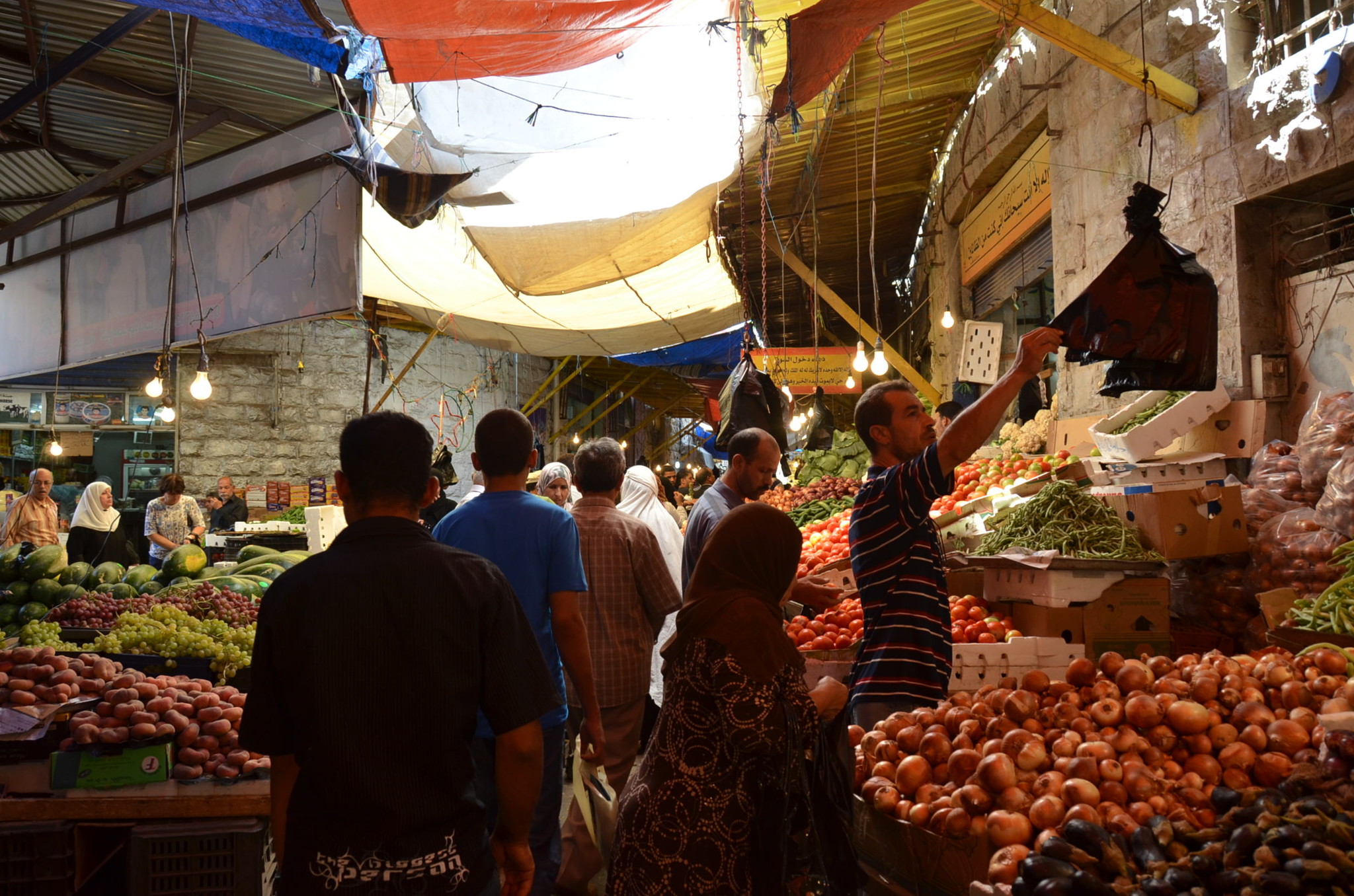 アンマンのマーケット