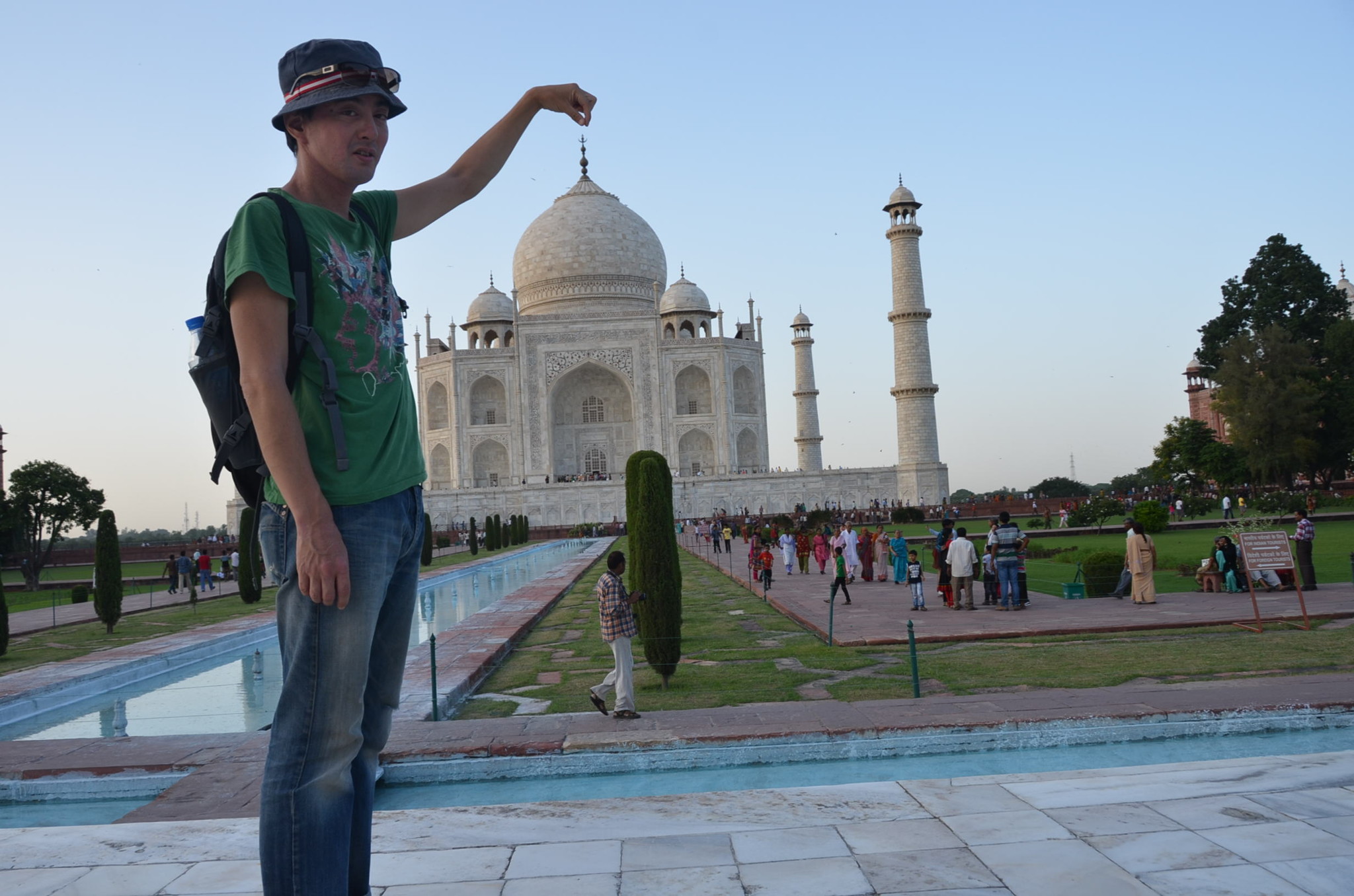 タージマハルをつまむ