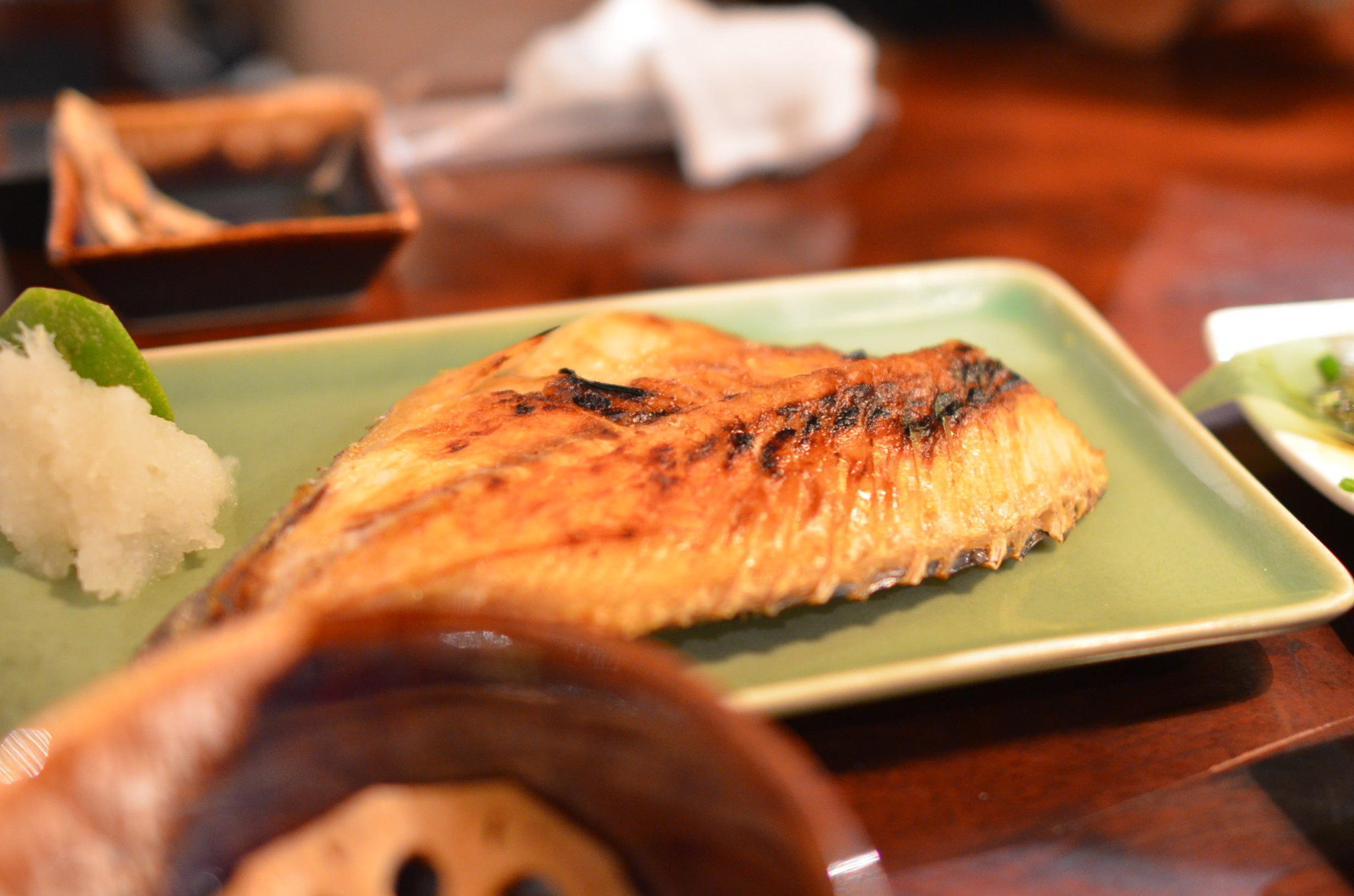 つぼ鯛。日本食はまったくもって日本の味