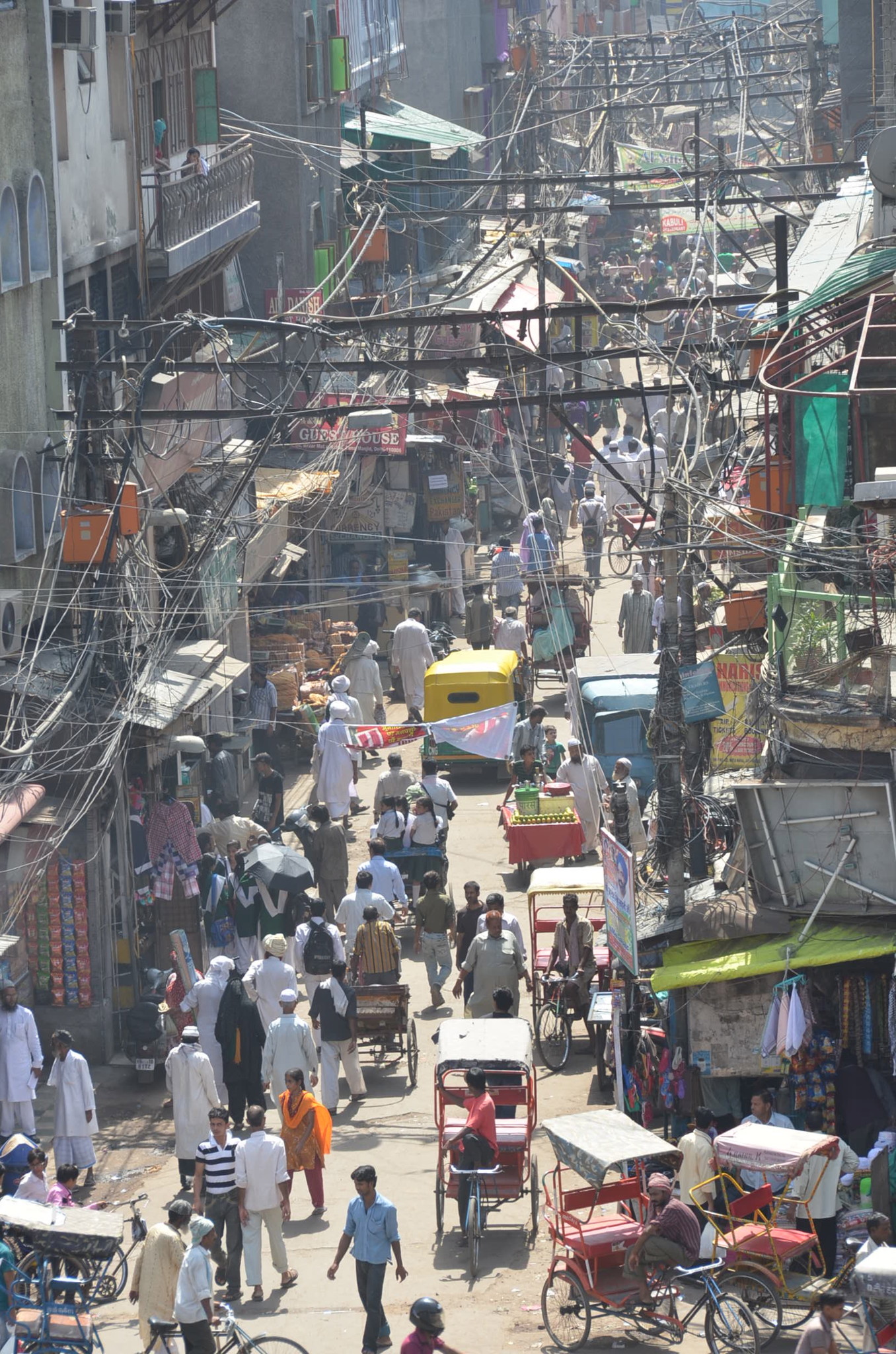 ジャマー・マスジット周り。ローカルでごちゃごちゃしてる