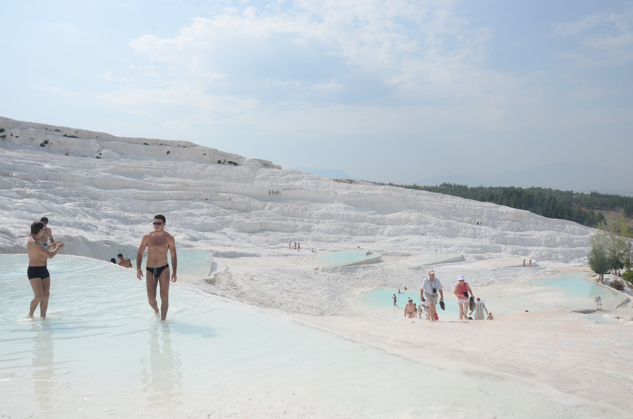 パムッカレの石灰棚
