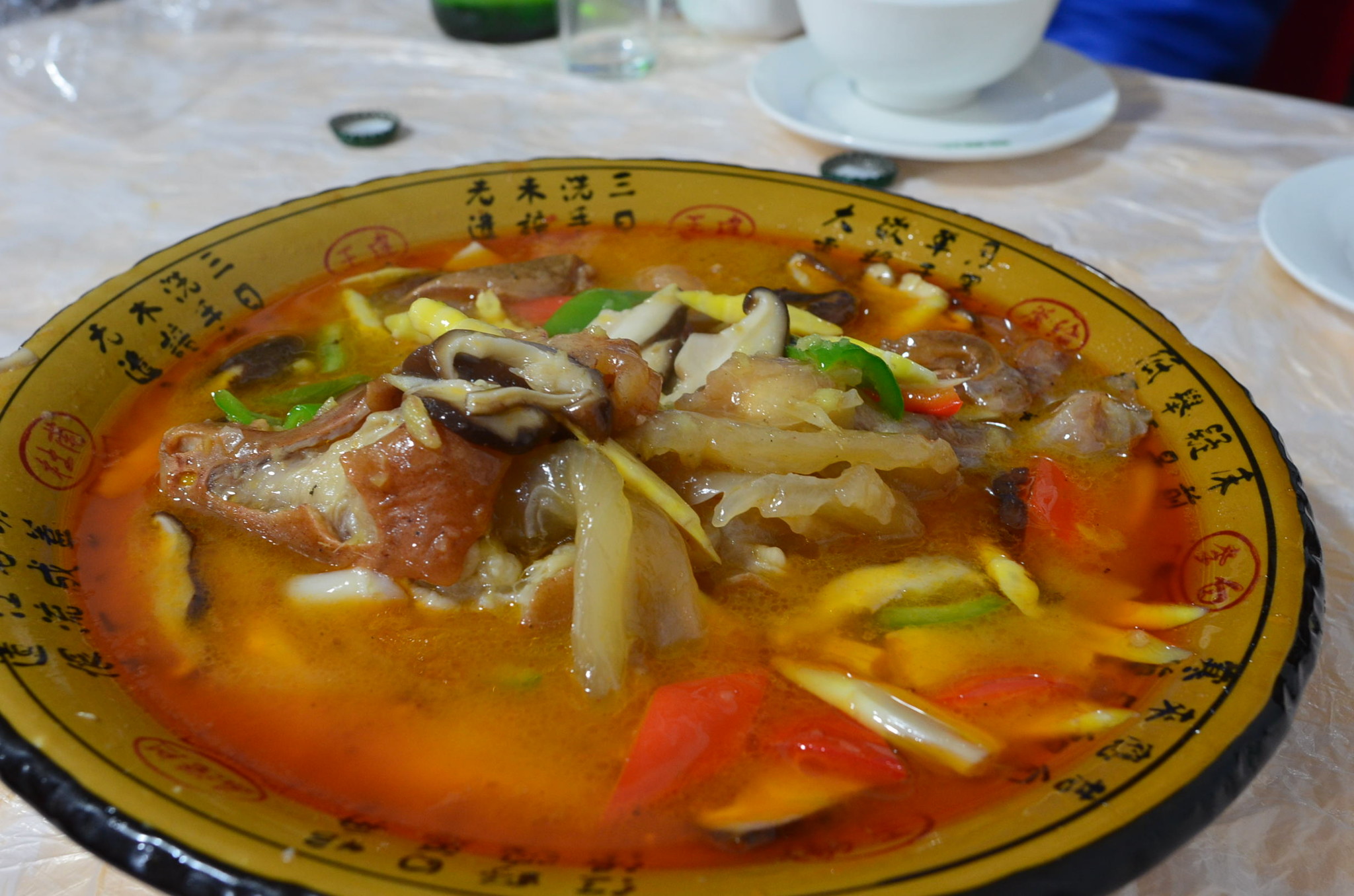 チベットの魚料理